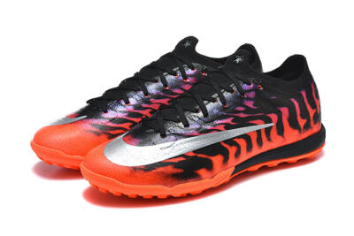 Men's Nike Air Zoom Mercurial Superfly 11 TF Artificial Turf Low-Tops Football Shoes - Orange/Black Fire/Crimson Burst