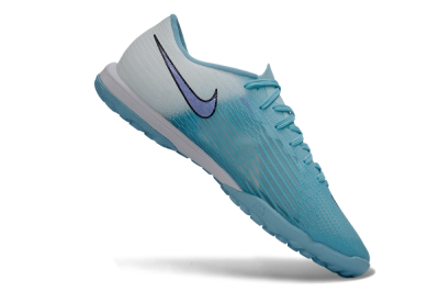 Men's Nike Air Zoom Mercurial Superfly 11 TF Artificial Turf Low-Tops Football Shoes - Aqua/Sky Blue/Deep Purple