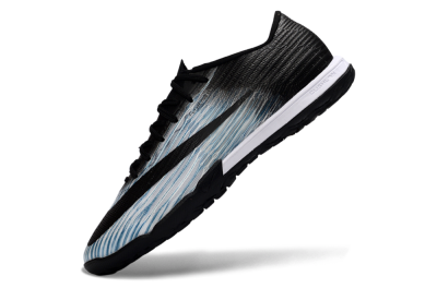 Men's Nike Air Zoom Mercurial Superfly 11 TF Artificial Turf Low-Tops Football Shoes - Black/Ice Blue/White