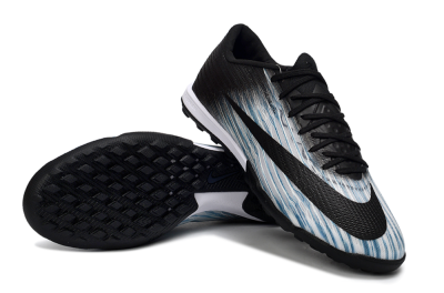 Men's Nike Air Zoom Mercurial Superfly 11 TF Artificial Turf Low-Tops Football Shoes - Black/Ice Blue/White