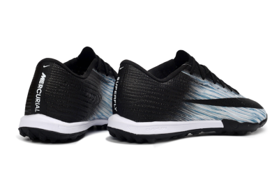 Men's Nike Air Zoom Mercurial Superfly 11 TF Artificial Turf Low-Tops Football Shoes - Black/Ice Blue/White