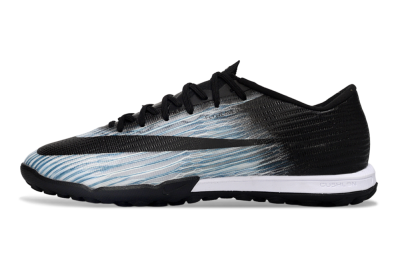 Men's Nike Air Zoom Mercurial Superfly 11 TF Artificial Turf Low-Tops Football Shoes - Black/Ice Blue/White