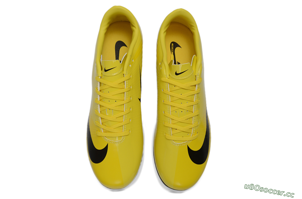 Men's CR7 x Nike Air Zoom Mercurial Vapor 16 Elite FG Firm Ground Low-Tops Football Boots - Yellow/Solar Yellow/Black 4
