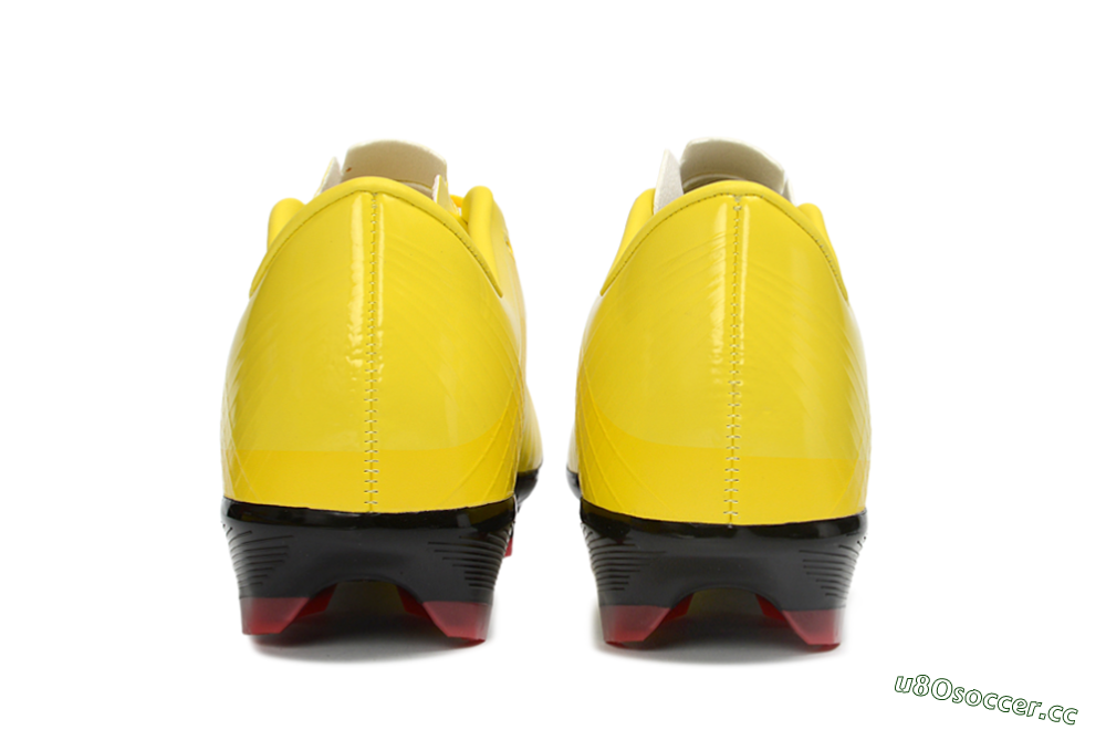 Men's CR7 x Nike Air Zoom Mercurial Vapor 16 Elite FG Firm Ground Low-Tops Football Boots - Yellow/Solar Yellow/Black 5