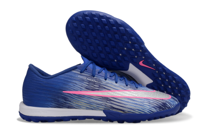 Men's Nike Air Zoom Mercurial Superfly 11 TF Artificial Turf Low-Tops Football Shoes - Blue/Electric Blue/Neon Pink