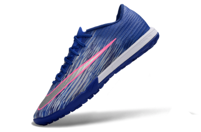 Men's Nike Air Zoom Mercurial Superfly 11 TF Artificial Turf Low-Tops Football Shoes - Blue/Electric Blue/Neon Pink