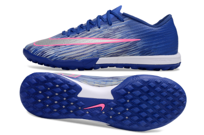 Men's Nike Air Zoom Mercurial Superfly 11 TF Artificial Turf Low-Tops Football Shoes - Blue/Electric Blue/Neon Pink