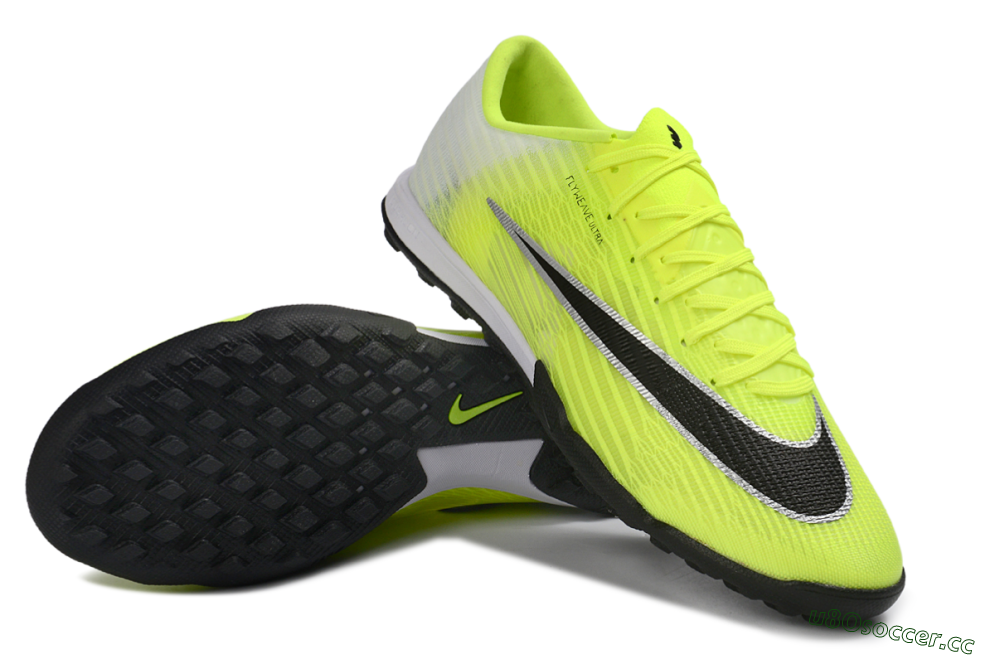Men's Nike Air Zoom Mercurial Superfly 11 TF Artificial Turf Low-Tops Football Shoes - Yellow/Electric Lime/Jet Black 3
