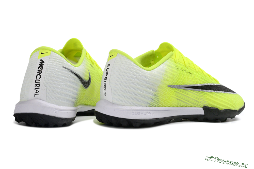 Men's Nike Air Zoom Mercurial Superfly 11 TF Artificial Turf Low-Tops Football Shoes - Yellow/Electric Lime/Jet Black 6