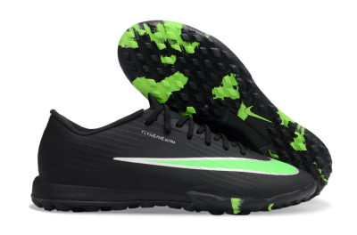 Men's Nike Air Zoom Mercurial Superfly 11 TF Artificial Turf Low-Tops Football Shoes - Black/Neon Green/Electric Lime