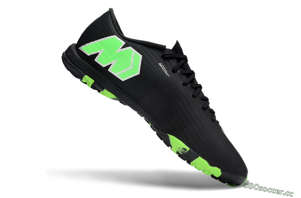 Men's Nike Air Zoom Mercurial Superfly 11 TF Artificial Turf Low-Tops Football Shoes - Black/Neon Green/Electric Lime 4