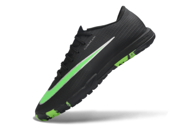 Men's Nike Air Zoom Mercurial Superfly 11 TF Artificial Turf Low-Tops Football Shoes - Black/Neon Green/Electric Lime