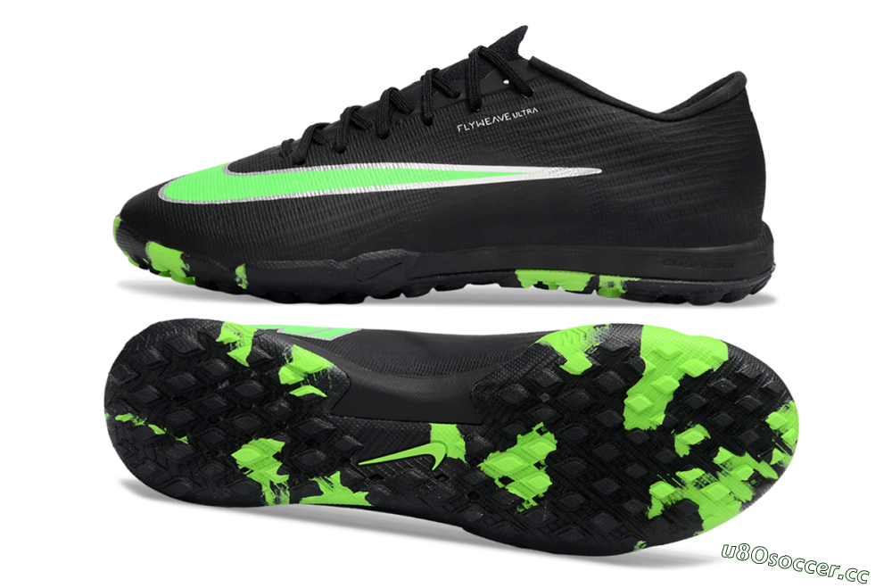 Men's Nike Air Zoom Mercurial Superfly 11 TF Artificial Turf Low-Tops Football Shoes - Black/Neon Green/Electric Lime 1