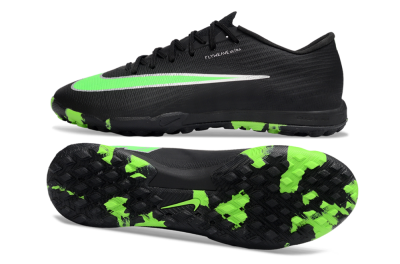 Men's Nike Air Zoom Mercurial Superfly 11 TF Artificial Turf Low-Tops Football Shoes - Black/Neon Green/Electric Lime