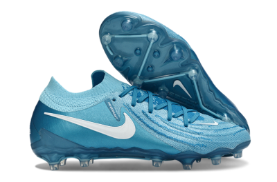 Men's Nike Phantom GX 2 Elite AG Artificial Grass Low-Tops Football Boots - Blue/Sky Blue/Ocean Blue