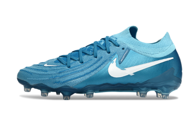 Men's Nike Phantom GX 2 Elite AG Artificial Grass Low-Tops Football Boots - Blue/Sky Blue/Ocean Blue