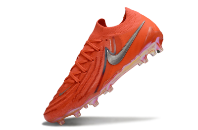 Men's Nike Phantom GX 2 Elite AG Artificial Grass Low-Tops Football Boots - Orange/Electric Orange/Sunset Blaze