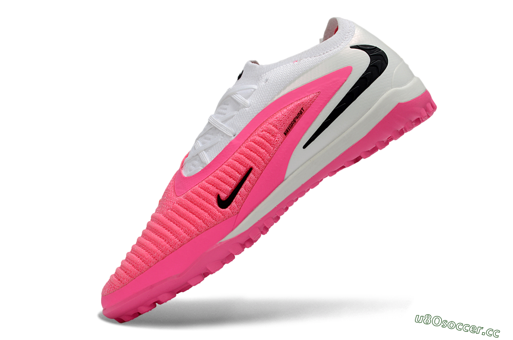 Unisex Nike Phantom 6 Elite Low TF Artificial Turf Low-Tops Football Shoes - Pink/Bright Pink/White 5
