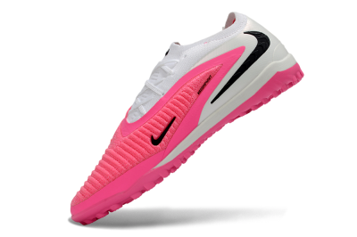 Unisex Nike Phantom 6 Elite Low TF Artificial Turf Low-Tops Football Shoes - Pink/Bright Pink/White