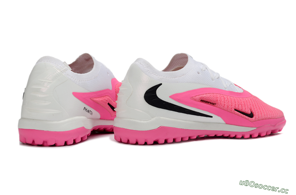 Unisex Nike Phantom 6 Elite Low TF Artificial Turf Low-Tops Football Shoes - Pink/Bright Pink/White 6