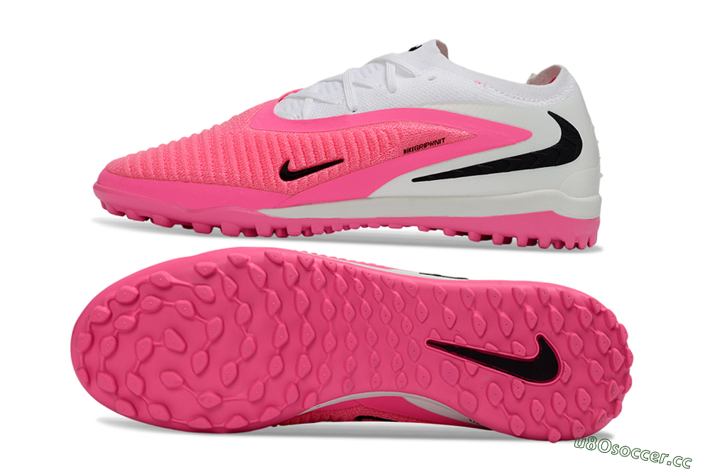 Unisex Nike Phantom 6 Elite Low TF Artificial Turf Low-Tops Football Shoes - Pink/Bright Pink/White 1
