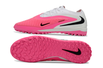 Unisex Nike Phantom 6 Elite Low TF Artificial Turf Low-Tops Football Shoes - Pink/Bright Pink/White