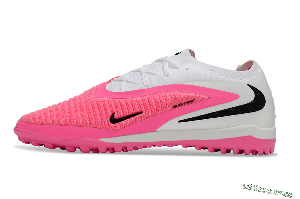 Unisex Nike Phantom 6 Elite Low TF Artificial Turf Low-Tops Football Shoes - Pink/Bright Pink/White 0
