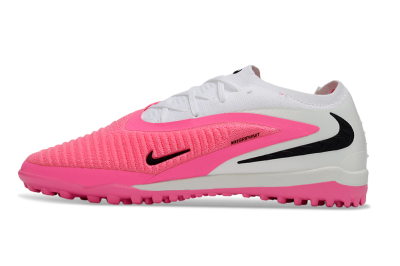 Unisex Nike Phantom 6 Elite Low TF Artificial Turf Low-Tops Football Shoes - Pink/Bright Pink/White