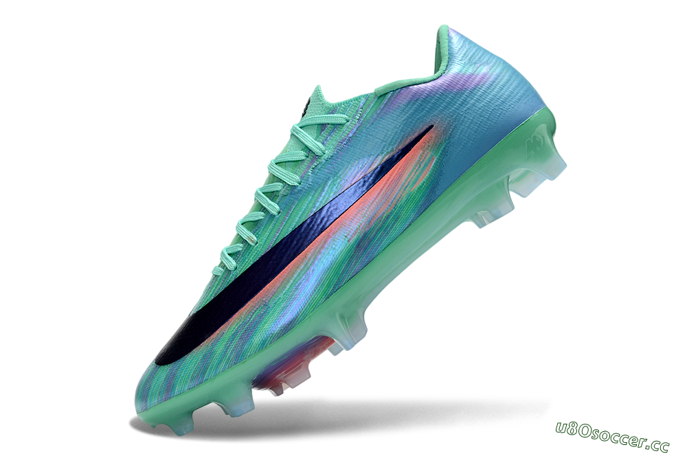 Men's Nike Air Zoom Mercurial Superfly 11 FG Firm Ground Low-Tops Football Boots - Green/Aqua Shine/Black Burst 5