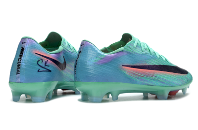 Men's Nike Air Zoom Mercurial Superfly 11 FG Firm Ground Low-Tops Football Boots - Green/Aqua Shine/Black Burst