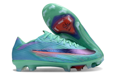 Men's Nike Air Zoom Mercurial Superfly 11 FG Firm Ground Low-Tops Football Boots - Green/Aqua Shine/Black Burst