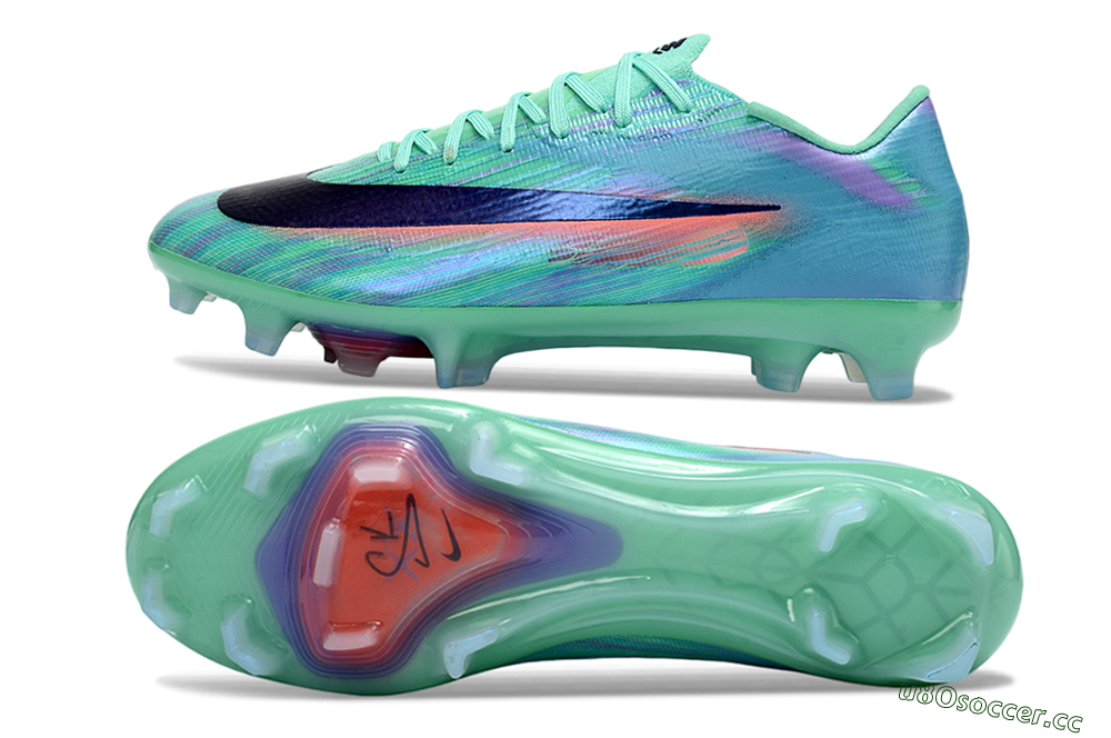 Men's Nike Air Zoom Mercurial Superfly 11 FG Firm Ground Low-Tops Football Boots - Green/Aqua Shine/Black Burst 1
