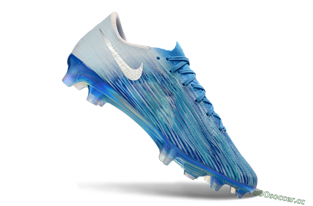 Men's Nike Air Zoom Mercurial Superfly 11 FG Firm Ground Low-Tops Football Boots - Blue/Sky Blue/Metallic Blue 4
