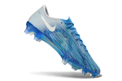 Men's Nike Air Zoom Mercurial Superfly 11 FG Firm Ground Low-Tops Football Boots - Blue/Sky Blue/Metallic Blue