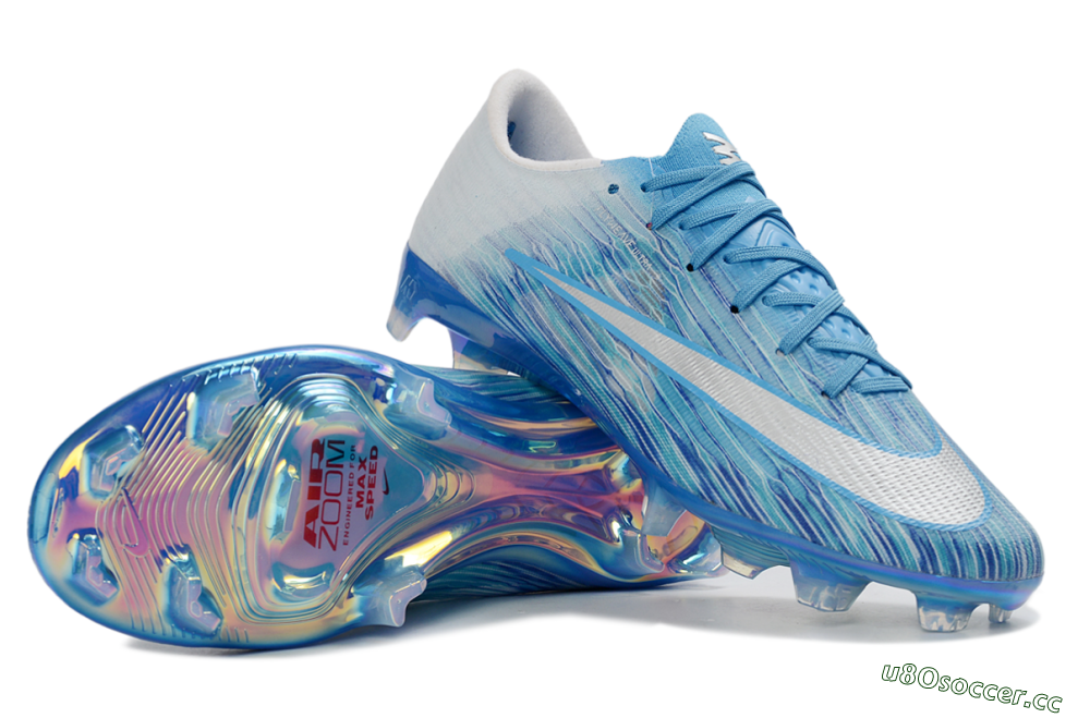 Men's Nike Air Zoom Mercurial Superfly 11 FG Firm Ground Low-Tops Football Boots - Blue/Sky Blue/Metallic Blue 1