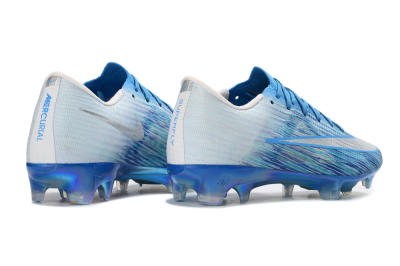 Men's Nike Air Zoom Mercurial Superfly 11 FG Firm Ground Low-Tops Football Boots - Blue/Sky Blue/Metallic Blue