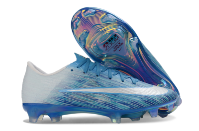 Men's Nike Air Zoom Mercurial Superfly 11 FG Firm Ground Low-Tops Football Boots - Blue/Sky Blue/Metallic Blue