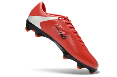 Men's Nike Air Zoom Mercurial Vapor 16 Elite FG Firm Ground Low-Tops Football Boots - Red/Vibrant Red/Steel Gray