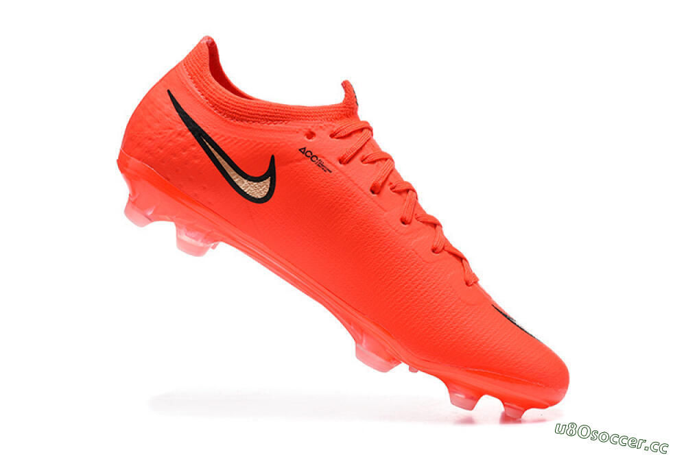Unisex Nike Air Zoom Mercurial Vapor 17 Elite FG Firm Ground Low-Tops Football Boots - Orange/Neon Burst/Golden Accents 7
