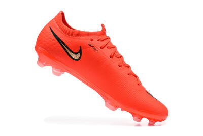 Unisex Nike Air Zoom Mercurial Vapor 17 Elite FG Firm Ground Low-Tops Football Boots - Orange/Neon Burst/Golden Accents