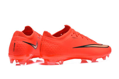 Unisex Nike Air Zoom Mercurial Vapor 17 Elite FG Firm Ground Low-Tops Football Boots - Orange/Neon Burst/Golden Accents