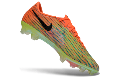 Men's Nike Air Zoom Mercurial Superfly 11 FG Firm Ground Low-Tops Football Boots - Orange/Flame Orange/Neon Green