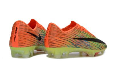 Men's Nike Air Zoom Mercurial Superfly 11 FG Firm Ground Low-Tops Football Boots - Orange/Flame Orange/Neon Green