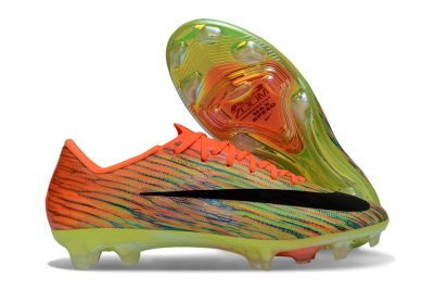 Men's Nike Air Zoom Mercurial Superfly 11 FG Firm Ground Low-Tops Football Boots - Orange/Flame Orange/Neon Green