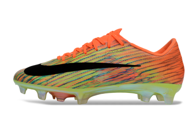 Men's Nike Air Zoom Mercurial Superfly 11 FG Firm Ground Low-Tops Football Boots - Orange/Flame Orange/Neon Green