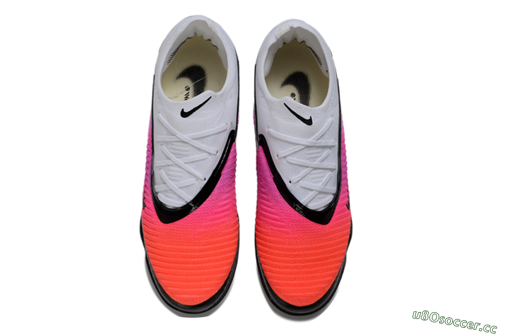 Unisex Nike Phantom 6 Elite Low TF Artificial Turf Low-Tops Football Shoes - Pink/Vibrant Pink/Classic Black 4