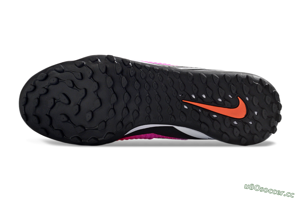 Unisex Nike Phantom 6 Elite Low TF Artificial Turf Low-Tops Football Shoes - Pink/Vibrant Pink/Classic Black 6