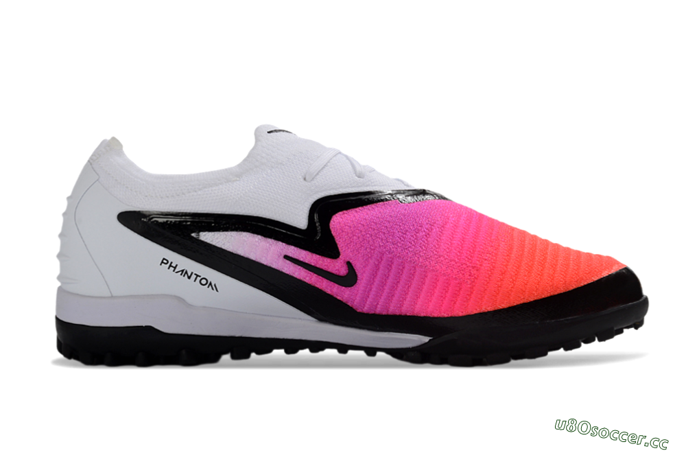 Unisex Nike Phantom 6 Elite Low TF Artificial Turf Low-Tops Football Shoes - Pink/Vibrant Pink/Classic Black 7