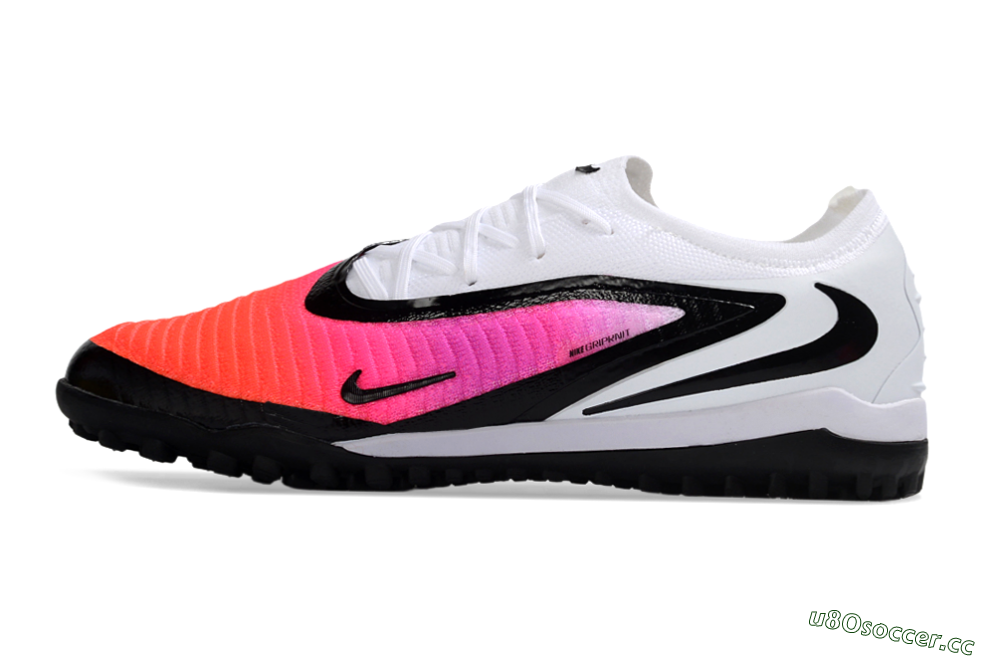 Unisex Nike Phantom 6 Elite Low TF Artificial Turf Low-Tops Football Shoes - Pink/Vibrant Pink/Classic Black 0