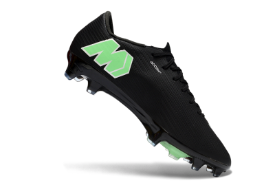 Men's Nike Air Zoom Mercurial Superfly 11 FG Firm Ground Low-Tops Football Boots - Black/Lime Green/Slate Gray